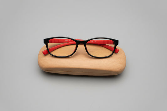 Mind Bridge kids glasses with wooden case