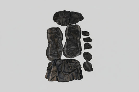 Nine piece seat covers