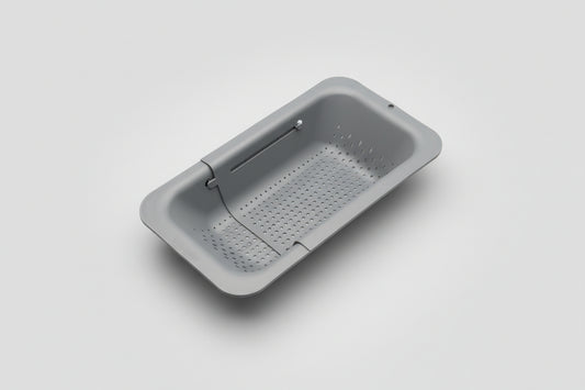 Over at the sink strainer