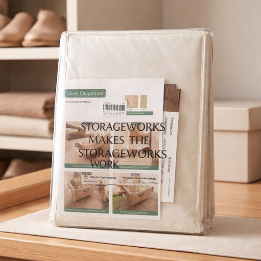 Shoe organizer for storage