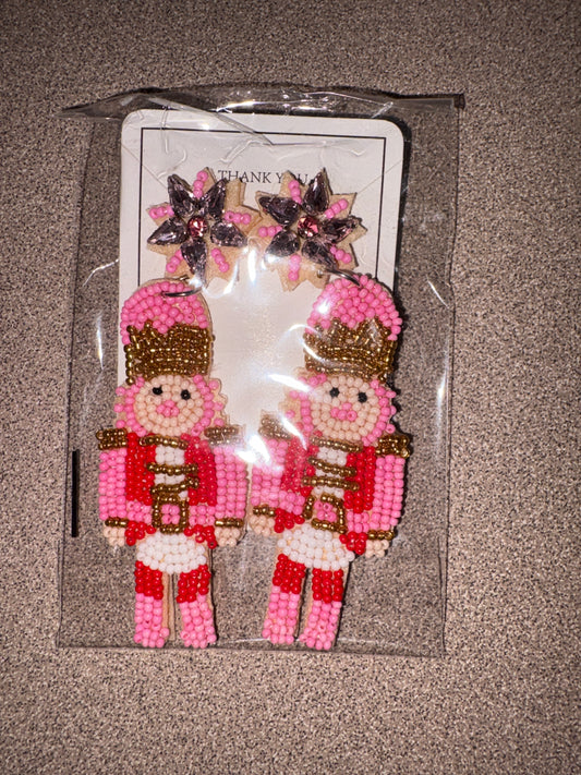 Christmas earrings