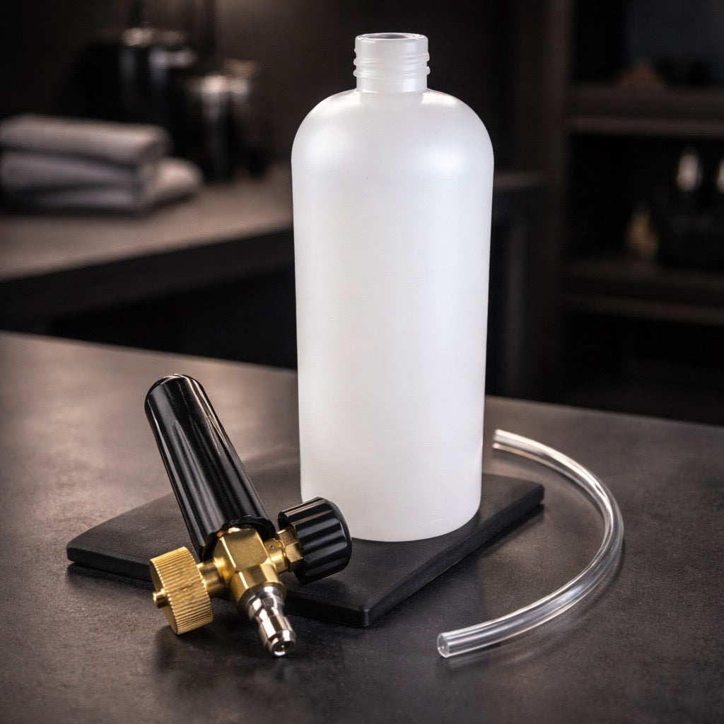 Foam gun master device