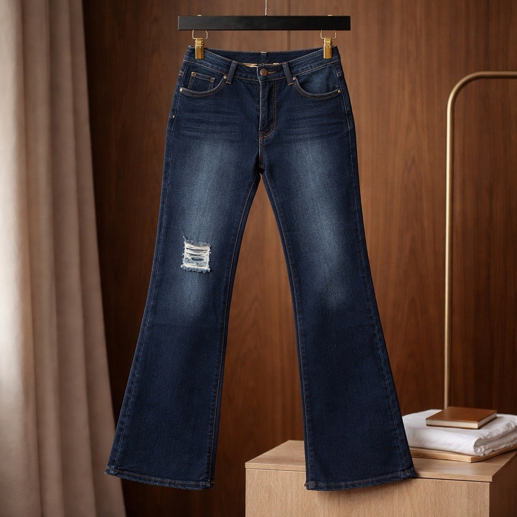 Women’s blue jeans