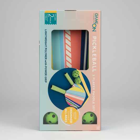 Pickleball two player paddle set
