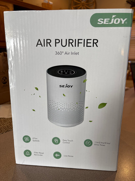 Sejoy Air purifier 360° air inlet