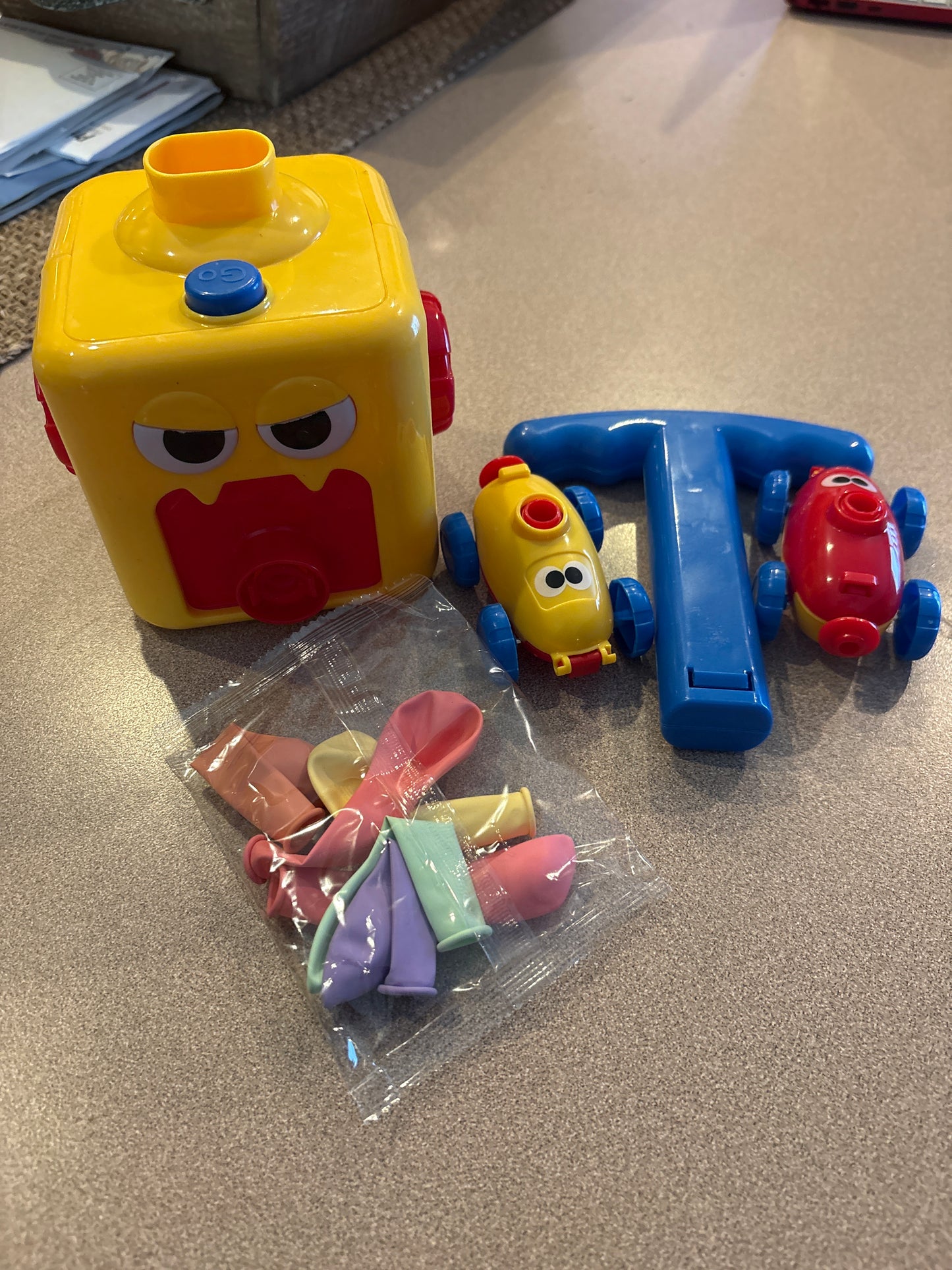 Child’s toy three and up pumping car