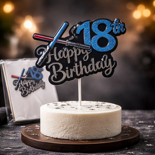 Happy 18th Birthday sign